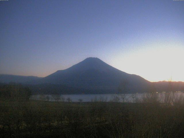 山中湖からの富士山