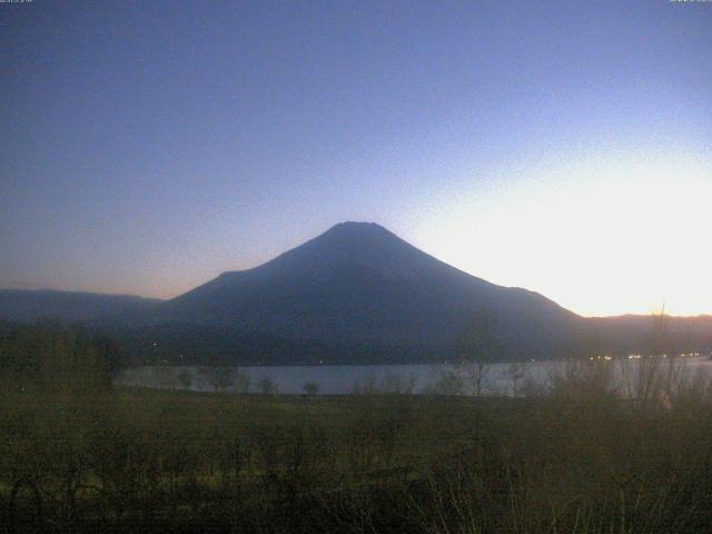 山中湖からの富士山