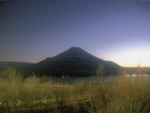 山中湖からの富士山