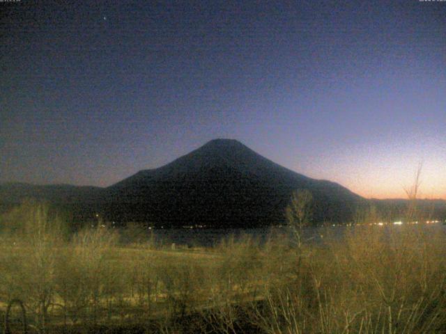 山中湖からの富士山