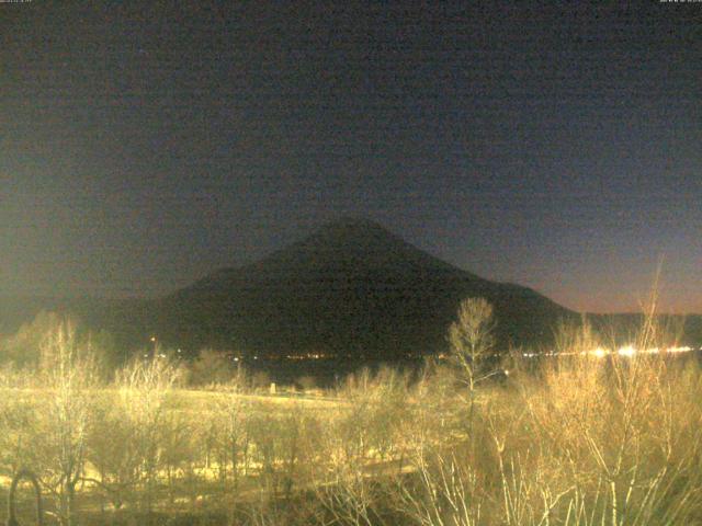 山中湖からの富士山