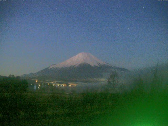 山中湖からの富士山