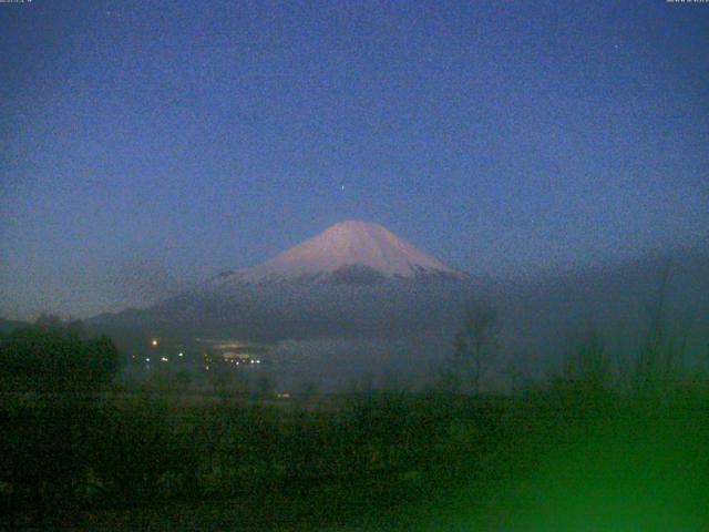 山中湖からの富士山