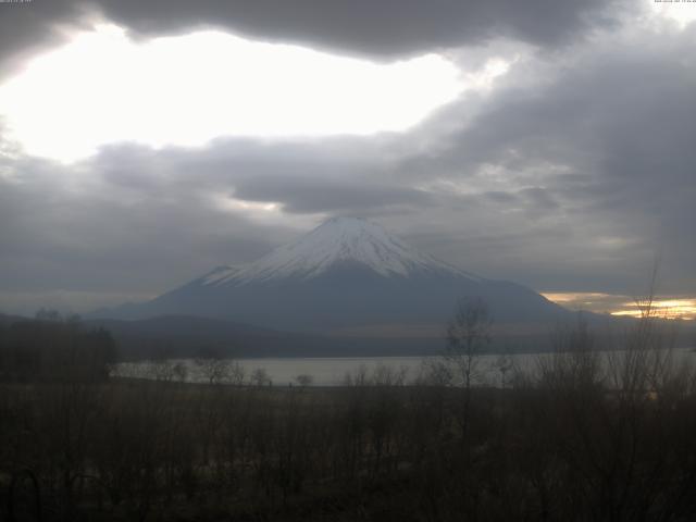 山中湖からの富士山