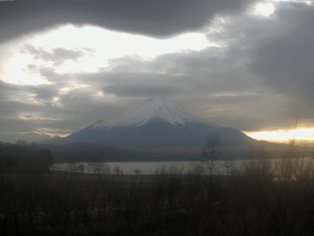 山中湖からの富士山