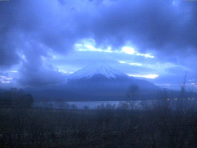 山中湖からの富士山