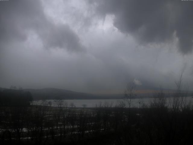 山中湖からの富士山