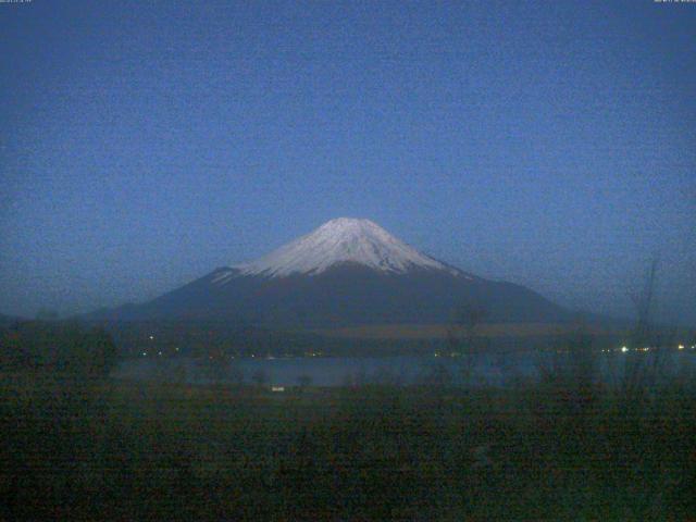 山中湖からの富士山