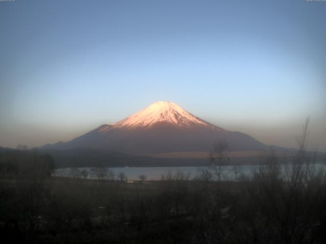 山中湖からの富士山