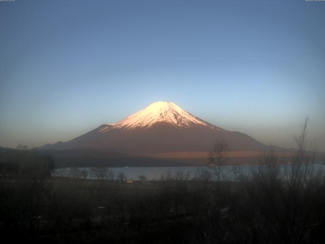 山中湖からの富士山
