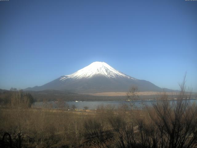 山中湖からの富士山