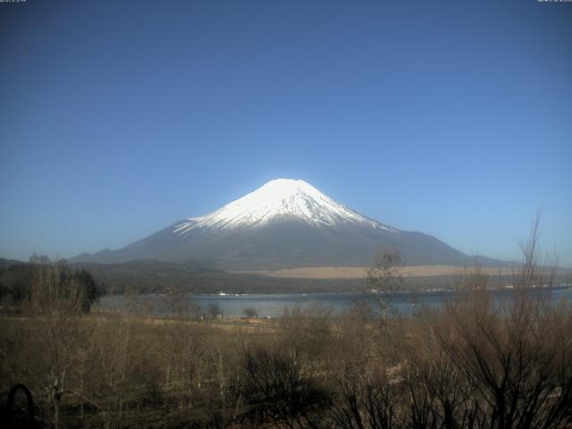 山中湖からの富士山