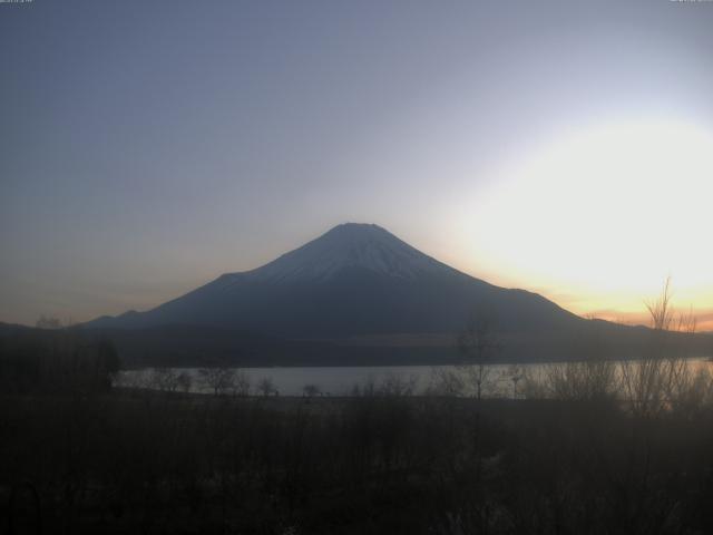 山中湖からの富士山