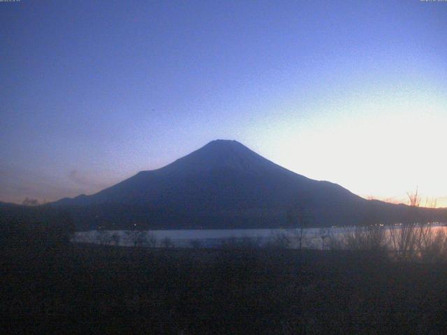 山中湖からの富士山