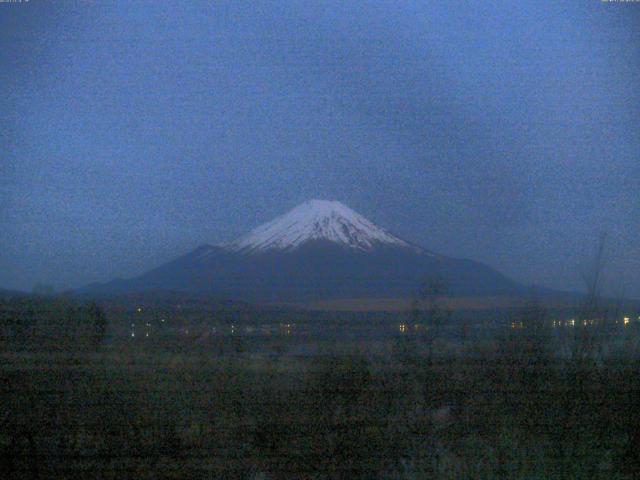 山中湖からの富士山