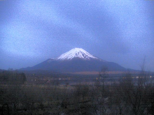 山中湖からの富士山