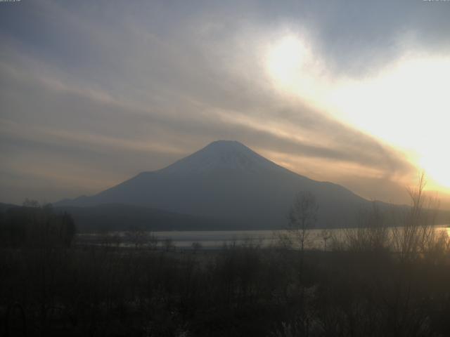 山中湖からの富士山