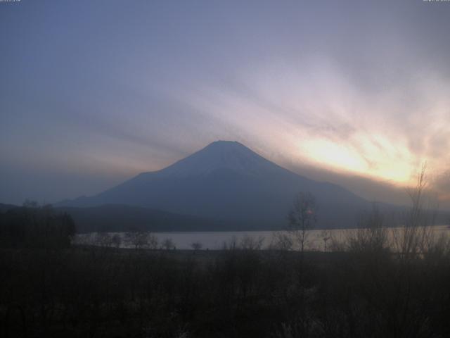 山中湖からの富士山