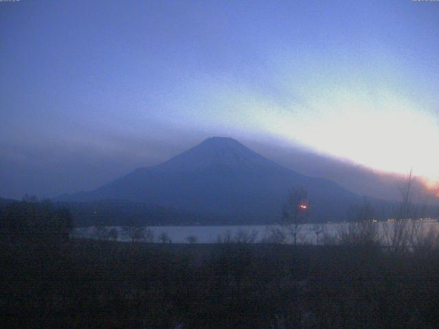 山中湖からの富士山