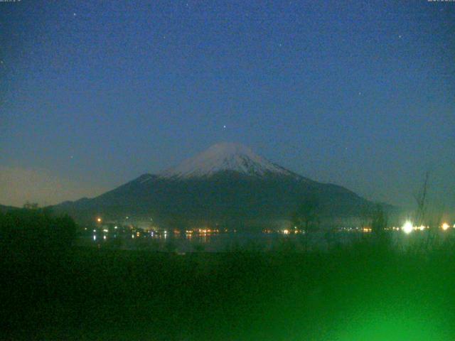 山中湖からの富士山