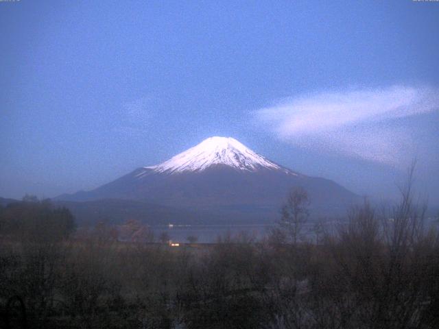 山中湖からの富士山