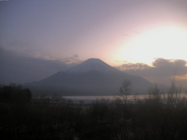 山中湖からの富士山