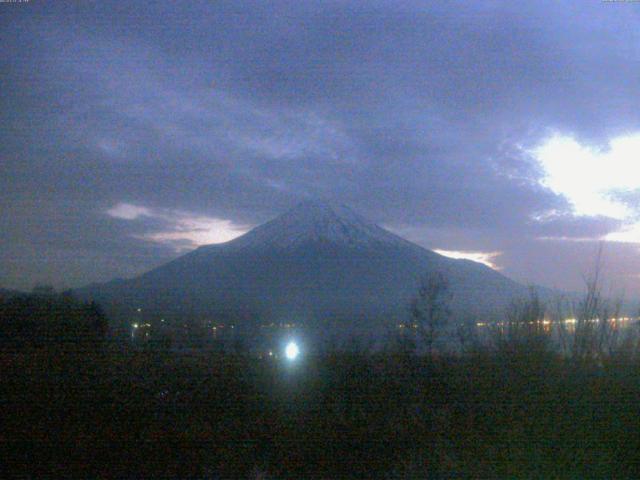 山中湖からの富士山