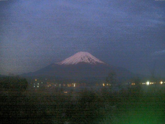 山中湖からの富士山