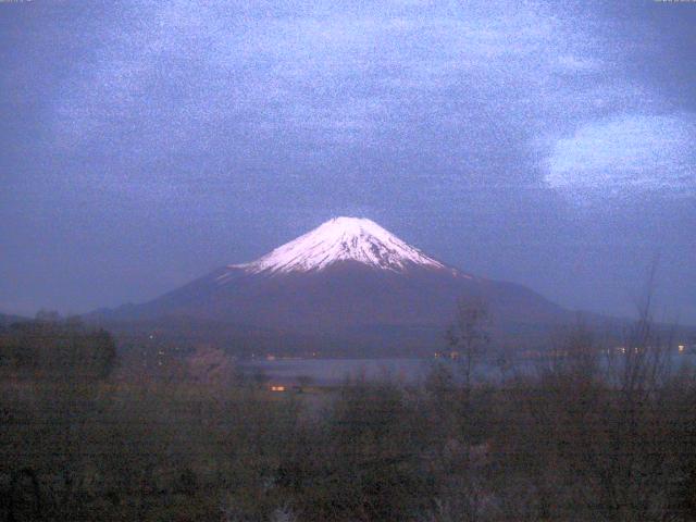 山中湖からの富士山