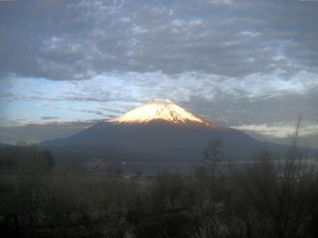 山中湖からの富士山