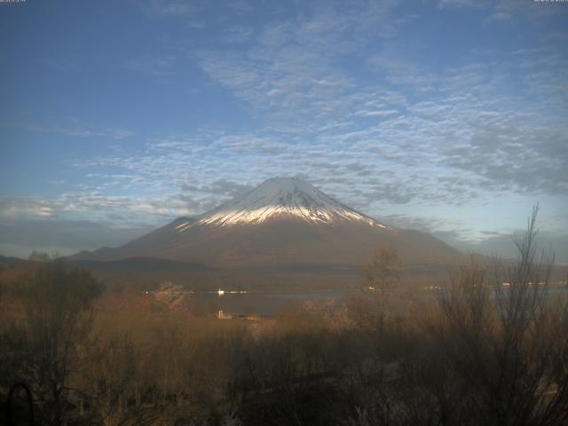 山中湖からの富士山