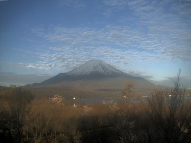 山中湖からの富士山