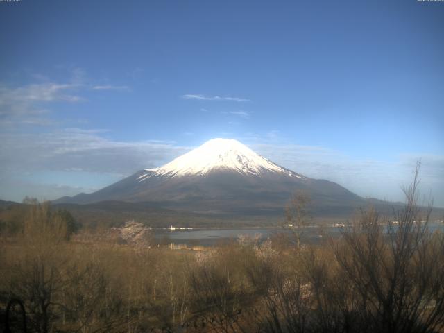 山中湖からの富士山