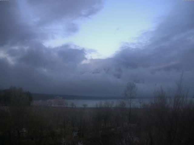 山中湖からの富士山