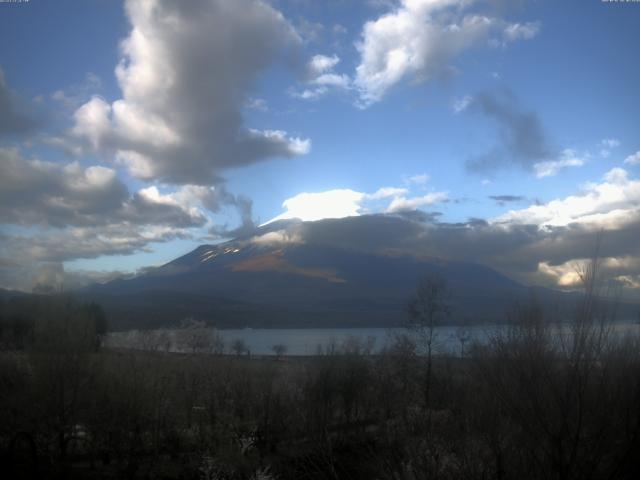 山中湖からの富士山