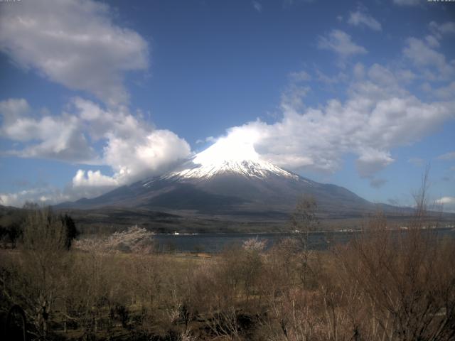 山中湖からの富士山