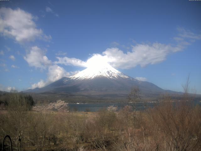山中湖からの富士山