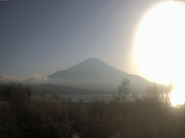 山中湖からの富士山