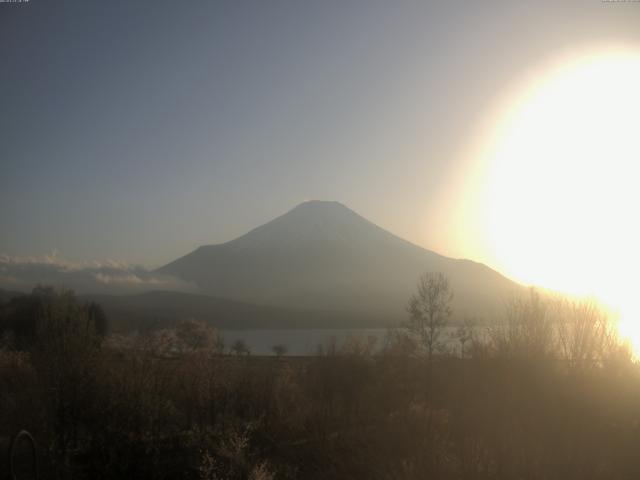 山中湖からの富士山