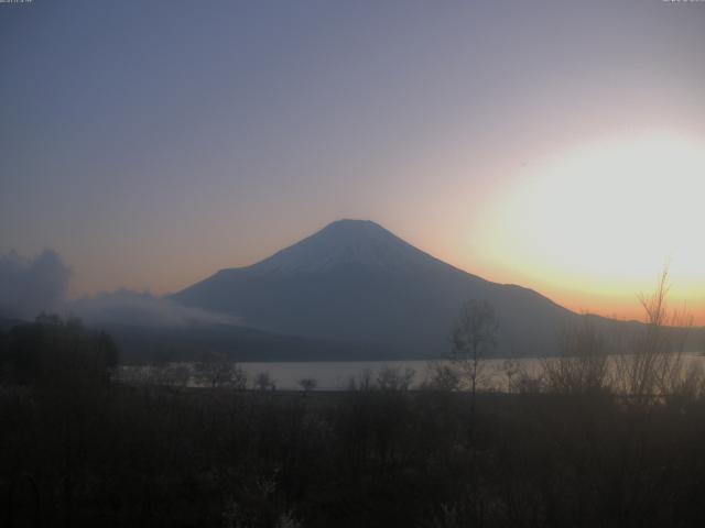 山中湖からの富士山