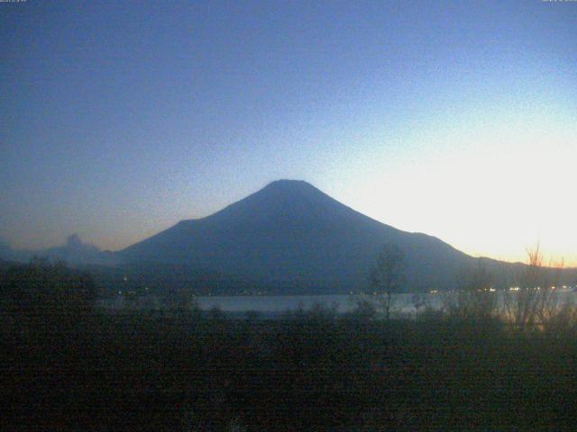 山中湖からの富士山