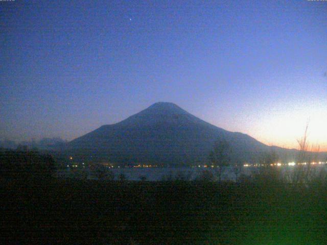 山中湖からの富士山