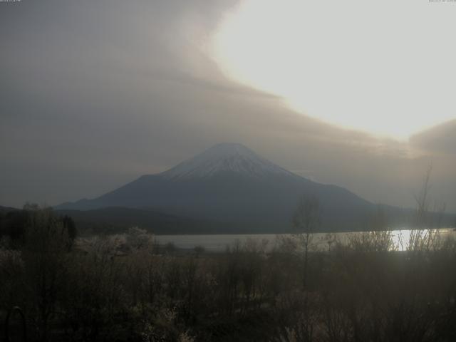 山中湖からの富士山