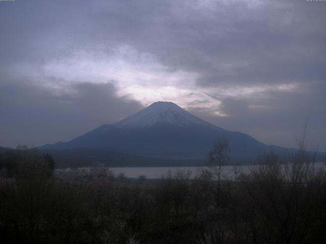 山中湖からの富士山