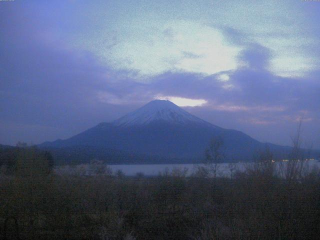 山中湖からの富士山