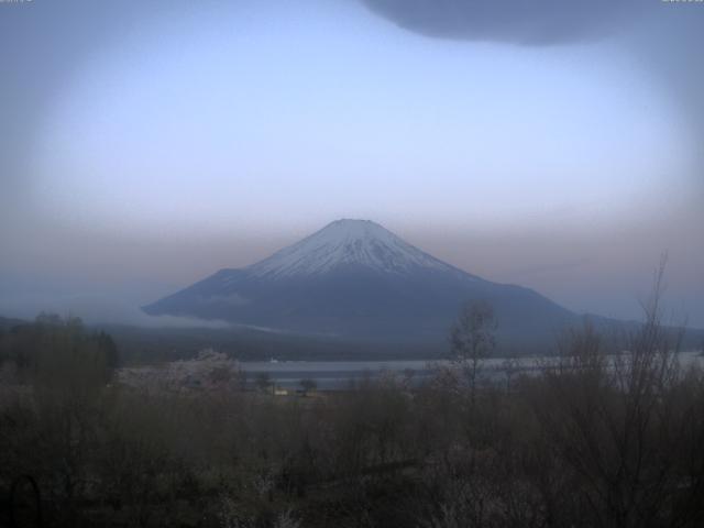 山中湖からの富士山