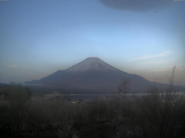 山中湖からの富士山