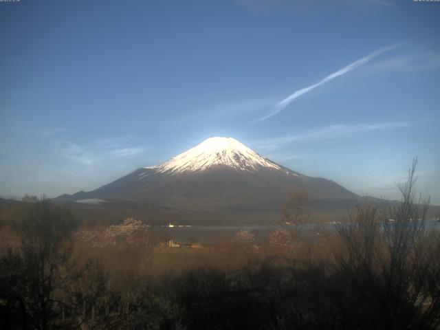 山中湖からの富士山