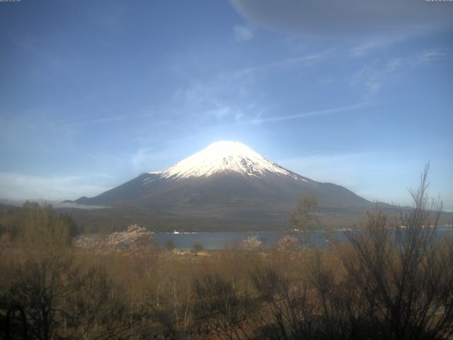 山中湖からの富士山