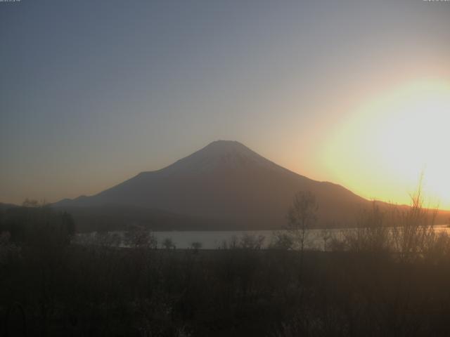 山中湖からの富士山